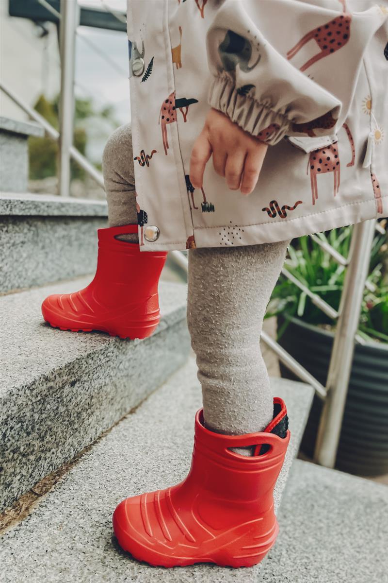 Kinder Gummistiefel rot