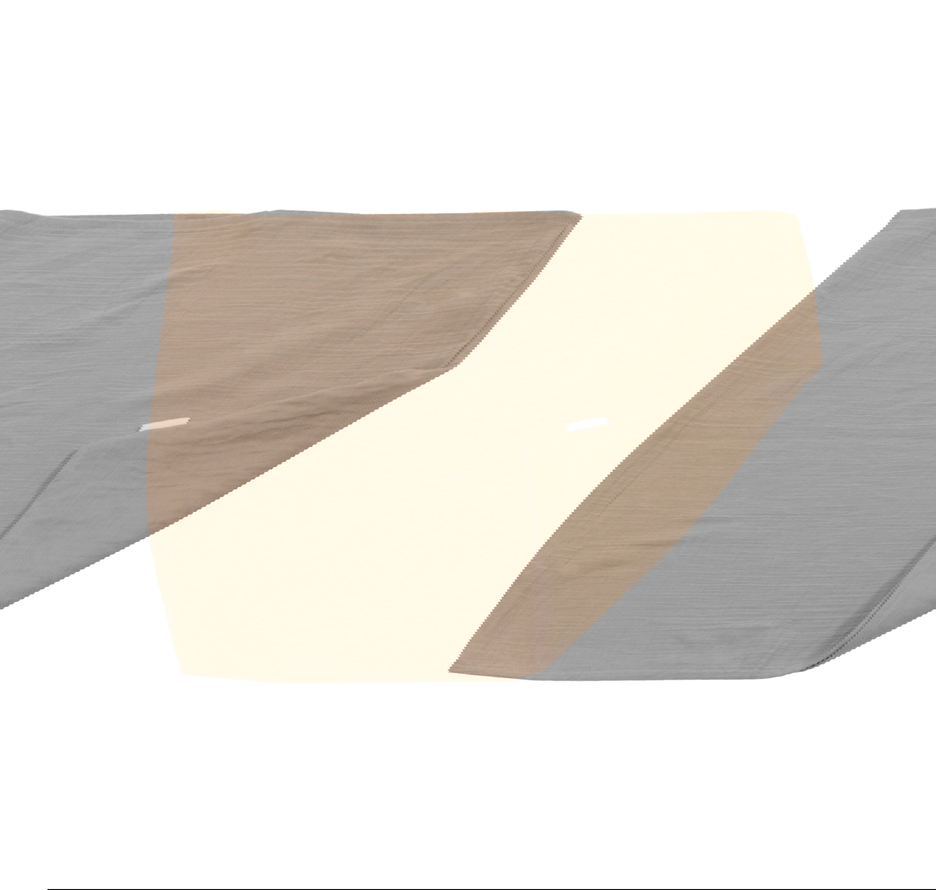 Baby Lagerungsbezug Musselin taupe
