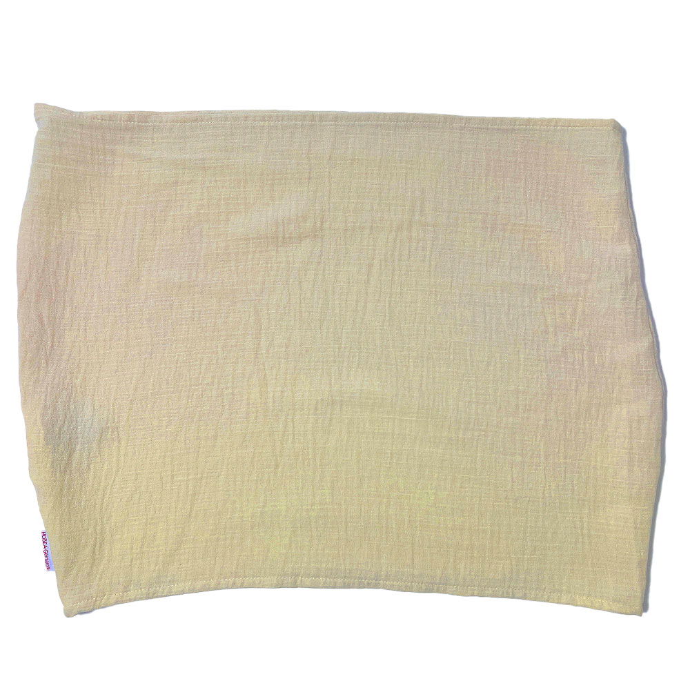 Baby Lagerungsbezug Musselin beige, Dekoration für Zuhause, Leinen, Tasche, Kissen, Handtasche